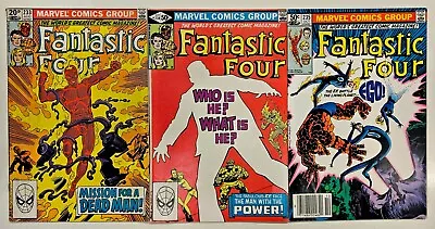 Buy Marvel Comic Bronze Age Key 3 Issue Lot Fantastic Four 233 234 235 GD/VG • 0.99£