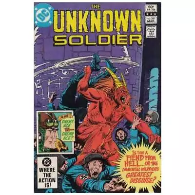 Buy Unknown Soldier (1977 Series) #261 In Very Fine + Condition. DC Comics [h} • 11.16£