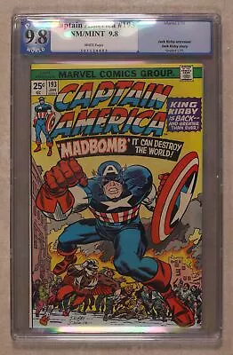 Buy Captain America #193 PGX 9.8 1976 • 373.46£