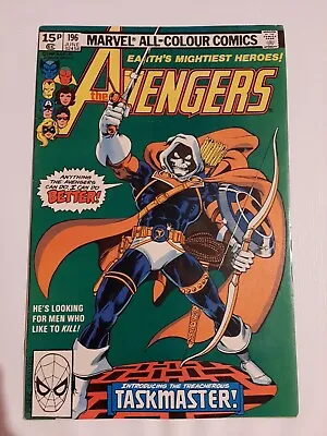 Buy Avengers #196 1st App Taskmaster • 65£