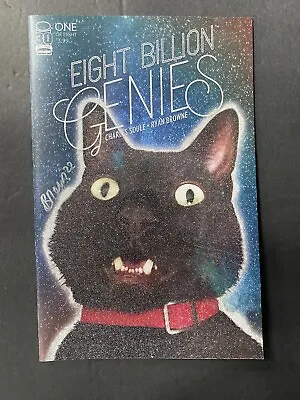 Buy Eight Billion Genies #1 1:50 Ratio RI GLITTER CAT Ryan Browne Charles Soule • 77.61£