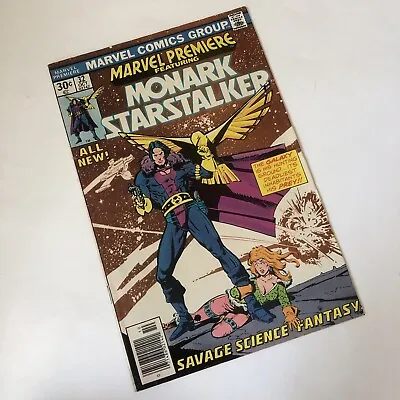 Buy Marvel Premiere #32 Monark Starstalker Comic-Oct 1976 -Bronze-super Hero Fantasy • 5.51£