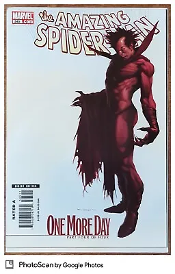 Buy Amazing Spider-Man #545 One More Day Part 4 Mephisto Variant • 23.70£