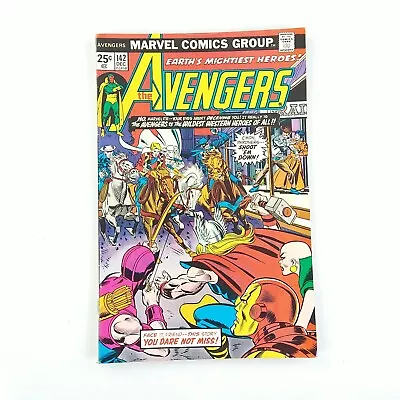 Buy The Avengers #142 Bronze Age (1975 Marvel Comics) Two-Gun Kid • 7.12£