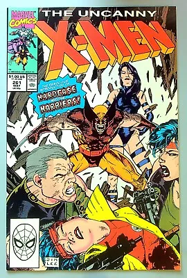 Buy Uncanny X-Men #261 ~ MARVEL 1990 ~ JIM LEE - 1st App The Harriers VF/NM • 4.82£
