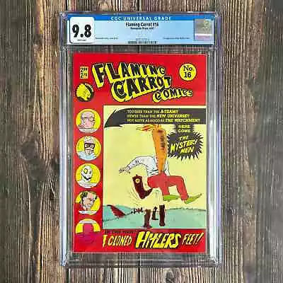 Buy Flaming Carrot #16 CGC 9.8 1st Appearance Of Mystery Men • 383.44£
