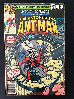 Buy Marvel Premiere #47 (1979) 1st Scott Lang Ant Man + 1st Cassie Lang! NEWSSTAND • 40.12£