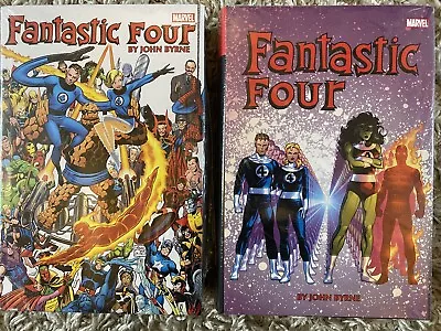 Buy FANTASTIC FOUR BY JOHN BYRNE OMNIBUS VOL 1 And 2 HC Set Perfect NM 1st Prints • 125£