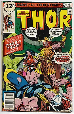 Buy The Mighty Thor #276 Marvel Comics Thomas Buscema Palmer 1978 VG/FN • 6.99£