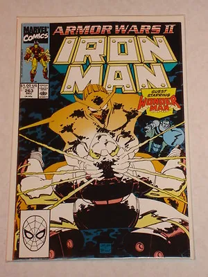 Buy Ironman #263 Vol1 Marvel Armour Wars 2 Byrne Script December 1990 • 3.49£