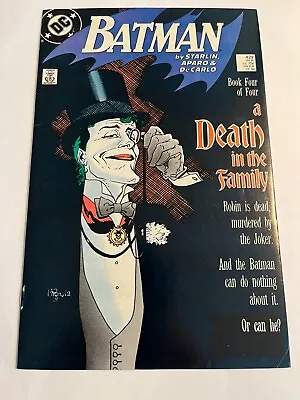 Buy Batman #429 A Death In The Family Part 4 (1988) • 15.98£