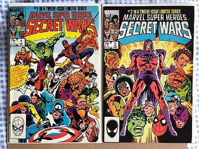 Buy Marvel Super Heroes Secret Wars 1,2,3,4,5,6,7,8,9,10,11,12 1st Black Costume • 234.99£