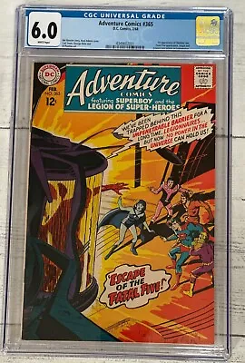 Buy Adventure Comics #365 (1968) CGC 6.0, 1st Shadow Lass • 59.96£
