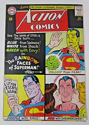 Buy Action Comics #317 1964 [GD/VG] Silver Age DC Comics Rainbow Faces Superman • 9.49£