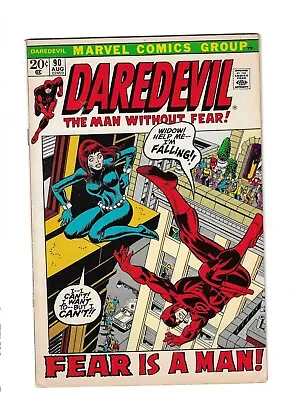 Buy Daredevil # 90 Fine [1972] Cents Copy - Black Widow • 19.95£