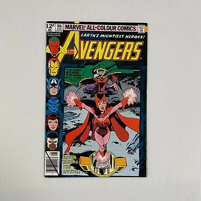 Buy Avengers #186 NM 1979 Raw Comic Pence Copy • 75£