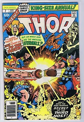 Buy Thor Annual 7 4.0 Newstand  Eternals Wk13 • 6.33£