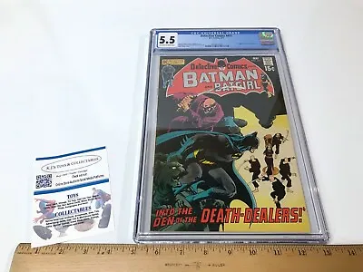 Buy Detective Comics #411 CGC 5.5 HIGH GRADE DC Comic KEY 1st Talia Al Ghul App • 442.32£