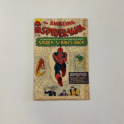 Buy Amazing Spider-Man #19 1964 VG+ 1st Appearance Of Macdonald Gargan Cent Copy • 190£