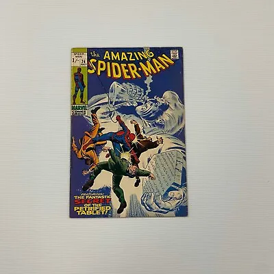 Buy Amazing Spider-Man #74 1969 VG/FN Pence Copy • 50£