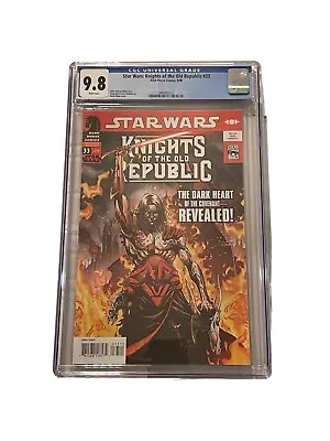 Buy Dark Horse Star Wars: Knights Of The Old Republic #33 CGC 9.8 Comic Darth Hayze • 111.20£
