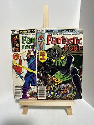 Buy Lot Of 2- Fantastic Four #243 & 247 (Marvel Comics June 1982) • 13.66£