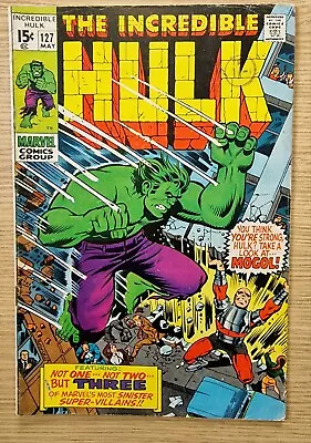 Buy Incredible Hulk #127 First Appearance Mogol. Marvel Key  • 7£