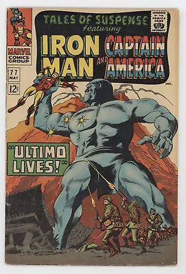Buy Tales Of Suspense 77 Marvel 1966 FN Iron Man Captain America 1st Peggy Carter • 130.61£