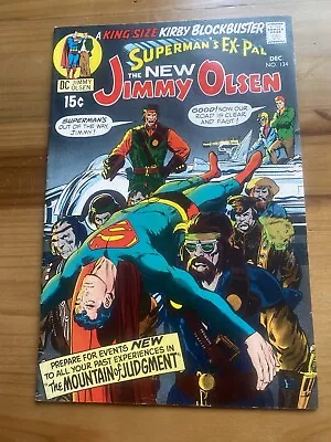 Buy Jimmy Olsen #134 + Forever People #1 | 1st Appearance Of Darkseid Set! | DC 1970 • 159.40£