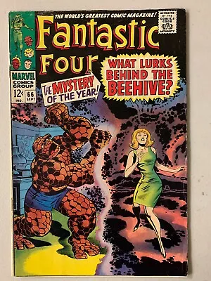 Buy Fantastic Four #66 Origin Of Warlock Part 1 4.0 (1967) • 32.02£