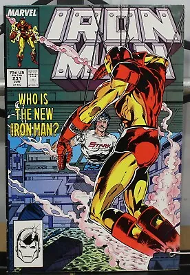 Buy Iron Man: Who Is The New Iron Man?  NO. 231 June Marvel Comics • 3.17£