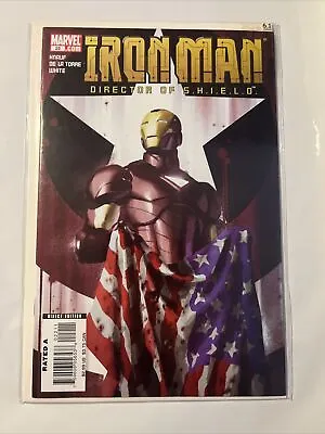 Buy Iron Man #22 Knauf De La Torre Director Of Shield Graviton Parel Cover NM/M 2007 • 12.99£