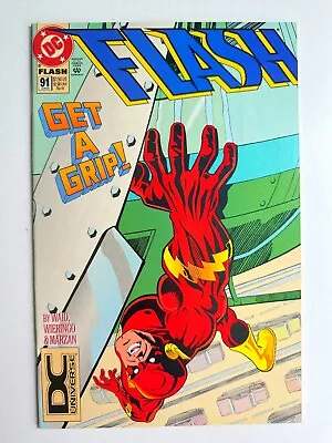 Buy Flash #91 1st Cameo Appearance Of Impulse DC Universe Logo Variant NM • 27.88£