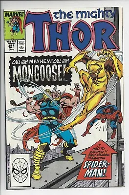 Buy Thor #391 NM (9.2) 1988 1st Eric Masterson (becomes Thunderstrike In Thor 459) • 35.58£