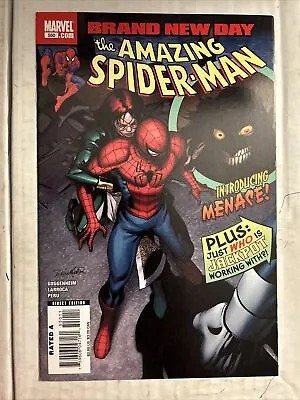 Buy Amazing Spider-Man #550 NM+ 1st Full Menace Marvel Comics • 6.33£