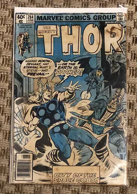 Buy The Mighty Thor #284 1979 Eternals & Celestials App 1st Print • 1.57£