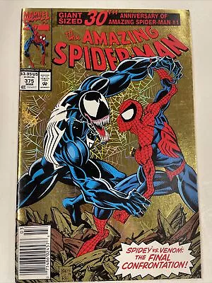 Buy Amazing Spider-Man #375 Newsstand 1st Appearance Of Anne Weying (She-Venom)VF/FN • 15.98£