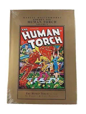 Buy Marvel Masterworks Golden Age Human Torch Volume 3 Hardcover NEW Factory Sealed • 31.61£