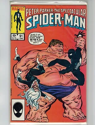 Buy 1984 Marvel Comics Peter Parker The Spectacular Spider-Man 91 The Blob App • 28.39£