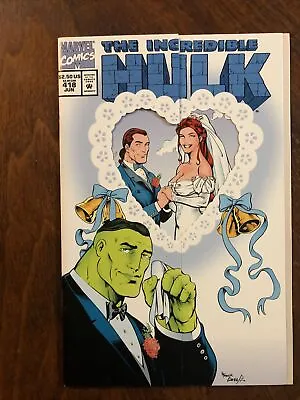 Buy Incredible Hulk #418- Key Book- 1st Appearance Talos The Skrull- MCU- Gatefold • 7.14£