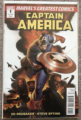 Buy Marvel’s Greatest Comics Captain America #1 Marvel 2010 Sent In Cardboard Mailer • 4.99£