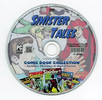 Buy Sinister Tales - The Comic Book Collection On Disk - Includes 29 Issues On DVD • 4.99£