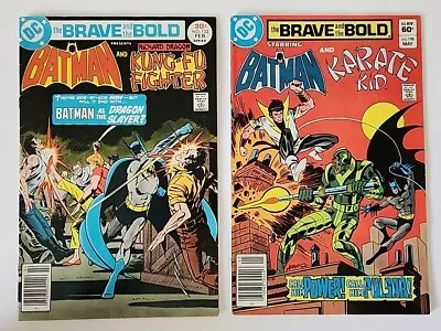 Buy Brave And The Bold #132 + #198 Batman Richard Dragon Kung-Fu Fighter Karate Kid • 15.98£