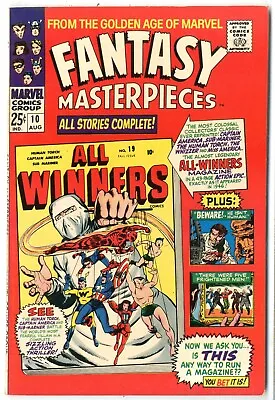 Buy Fantasy Masterpieces  # 10   VERY FINE+   Aug. 1967   All Winners #21 & Monster • 47.80£