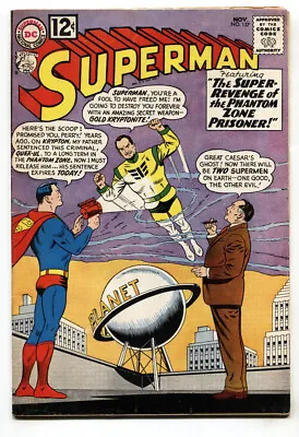 Buy Superman #157 Comic Book 1962- Gold Kryptonite- Mon-el Lightning Lad • 57.43£