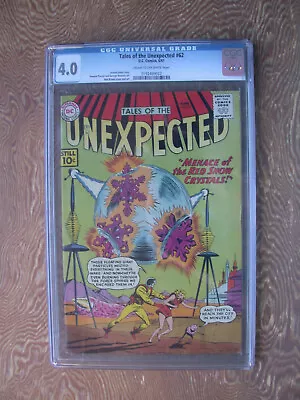 Buy Tales Of The Unexpected  #62   CGC 4.0   Space Ranger • 59.30£