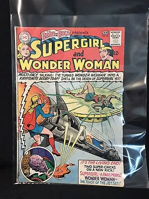 Buy Brave And The Bold #63 DC 1965 Supergirl And Wonder Woman • 27.59£