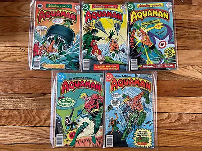 Buy Aquaman Lot - Adventure Comics 449, 450, 451. Aquaman 58 & 61 • 20.02£
