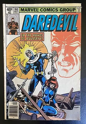 Buy Daredevil #160 Newsstand (Marvel 1979) Key - Cover Art By Frank Miller • 17.58£