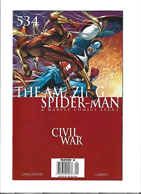 Buy Amazing Spider-Man #534 Newsstand 2,510 Print Run Civil War 2006 Marvel Comics • 32.17£